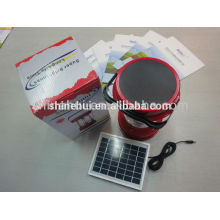 With emergency function High quality solar lantern camping led lantern with radio